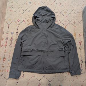 Lululemon Always Effortless Classic-Fit Jacket in a blue-grey color. 14